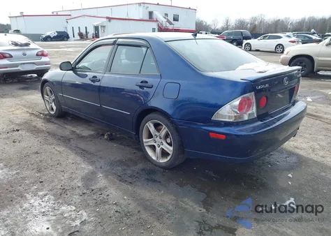 2004 Lexus Is 300 from USA, damaged, VIN JTHBD192540083033